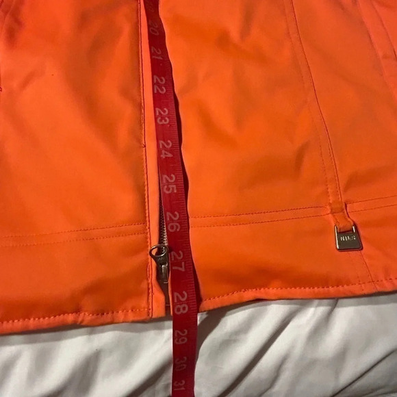 NILS Emily Orange Ski or Snowboard Jacket EUC size 12 - Picture 5 of 16